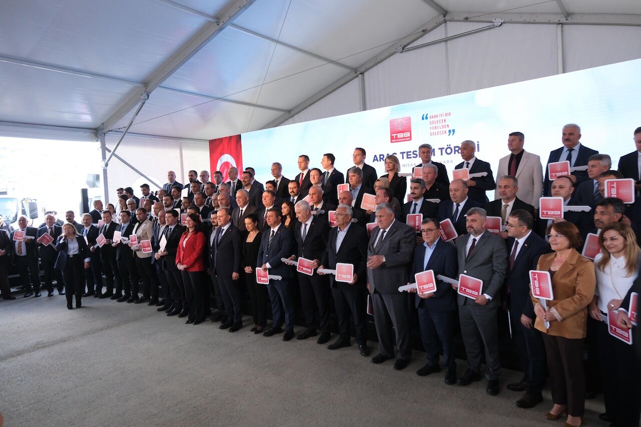 Türkiye Belediyeler Birliği’nden Belediyeye Hizmet Aracı Desteği (5)