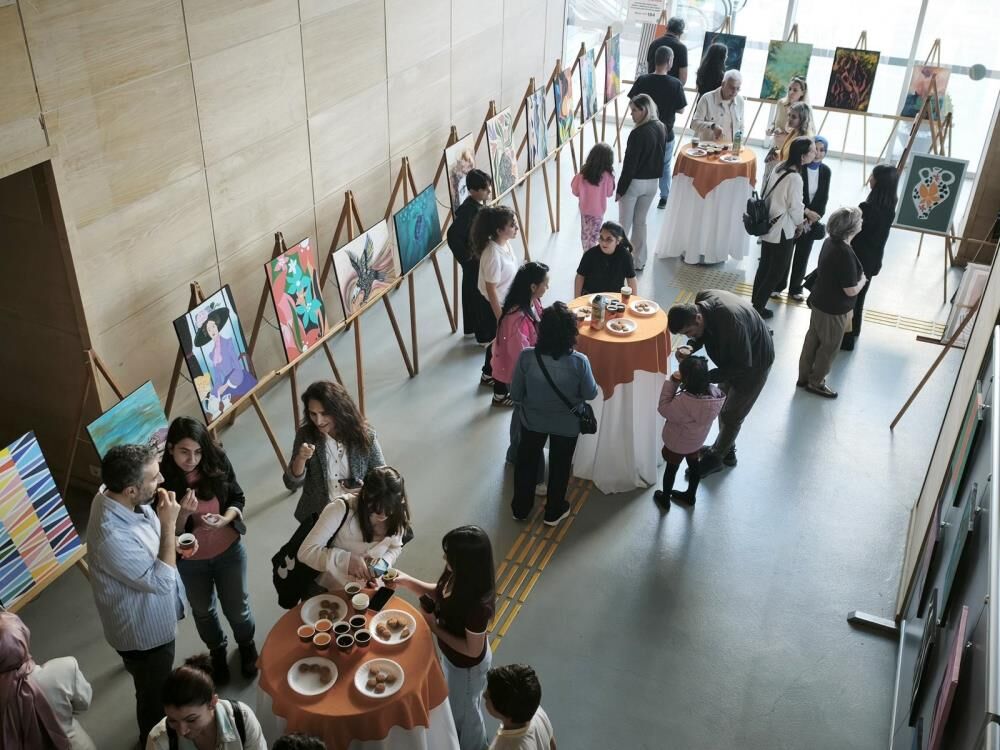 Mtk Koleji Öğrencilerinden Sanat Dolu Sergi