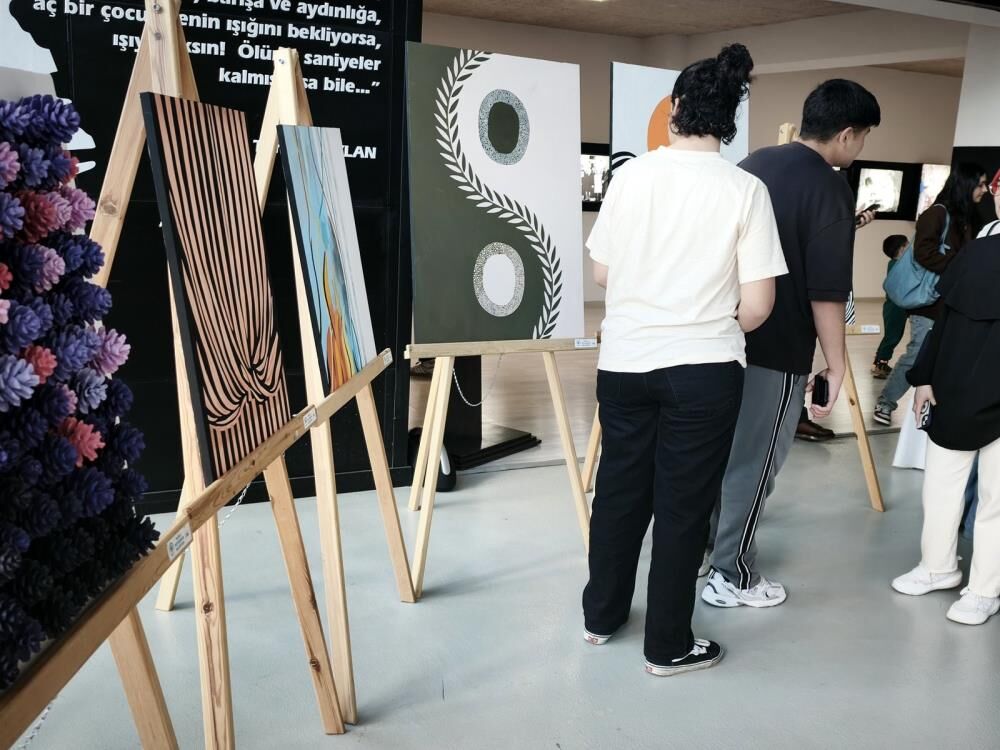 Mtk Koleji Öğrencilerinden Sanat Dolu Sergi1