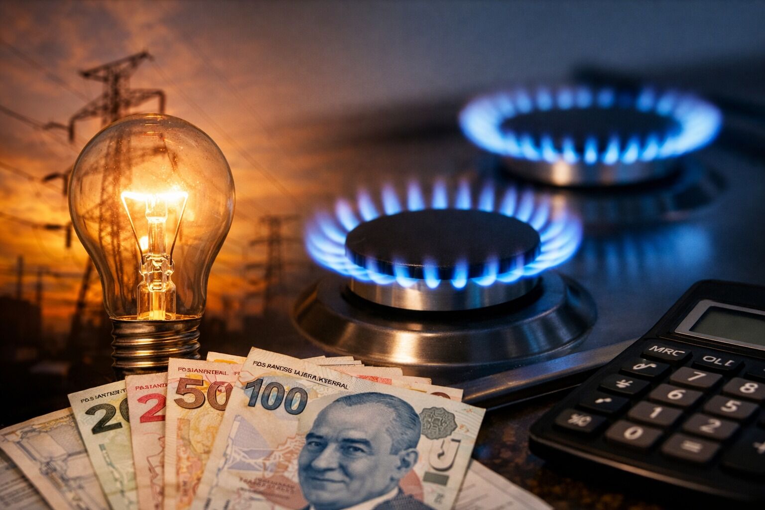 Elektrik ve Doğal Gaza Yüzde 25 Zam Geldi