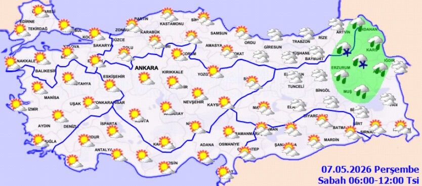 7 Mayıs’ta Hava Isınıyor Ama Yağış Alarmı Var (4)