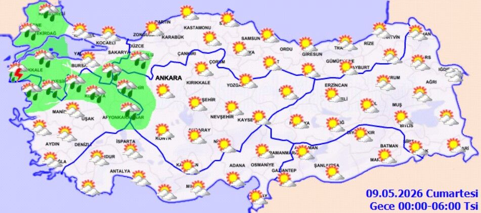 8 Mayıs Cuma Hava Durumu (1)