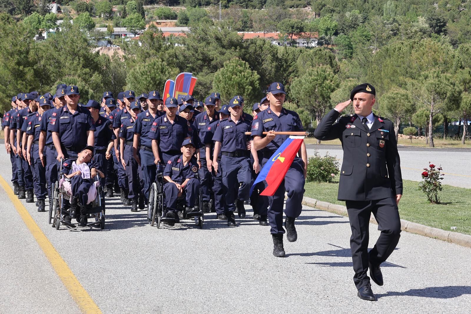 Muğla’da 29 Engelli Bir Günlüğüne Asker Oldu (13)
