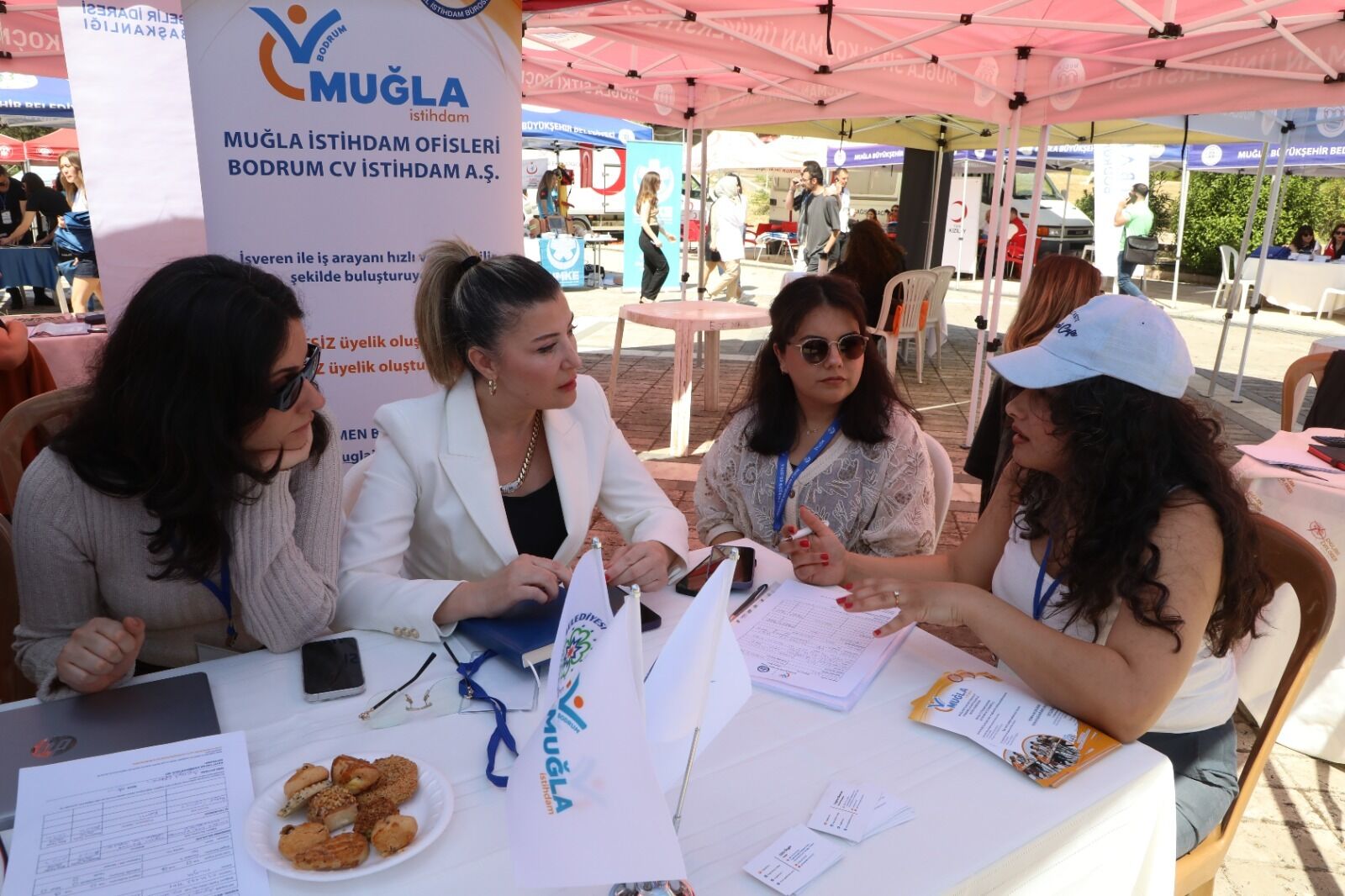 Muğla İstihdam Ofisleri Kariyer Şenliği’nde Gençlerle Buluştu (1)