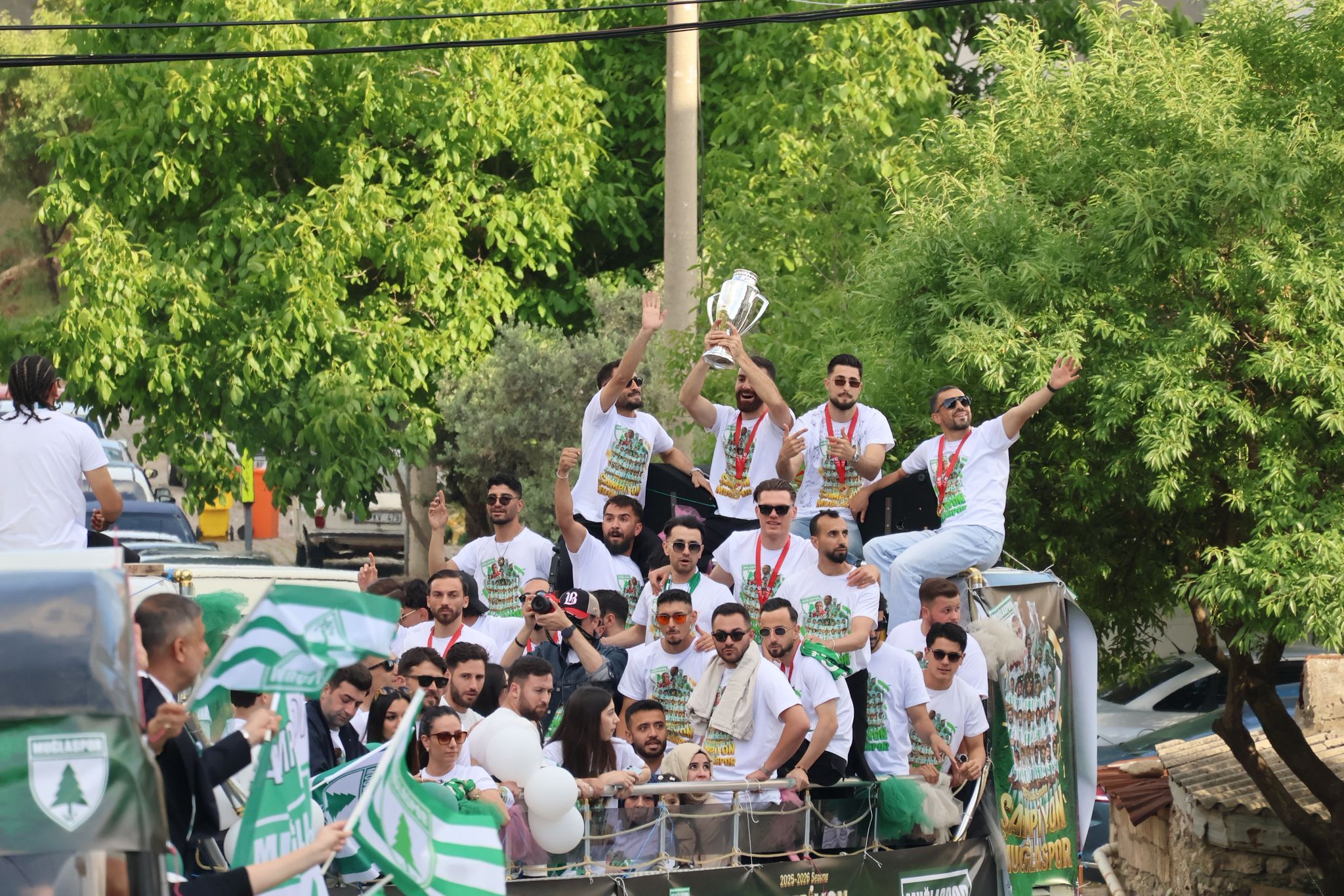 Muğlaspor’dan Tarihi Şampiyonluk Kutlaması