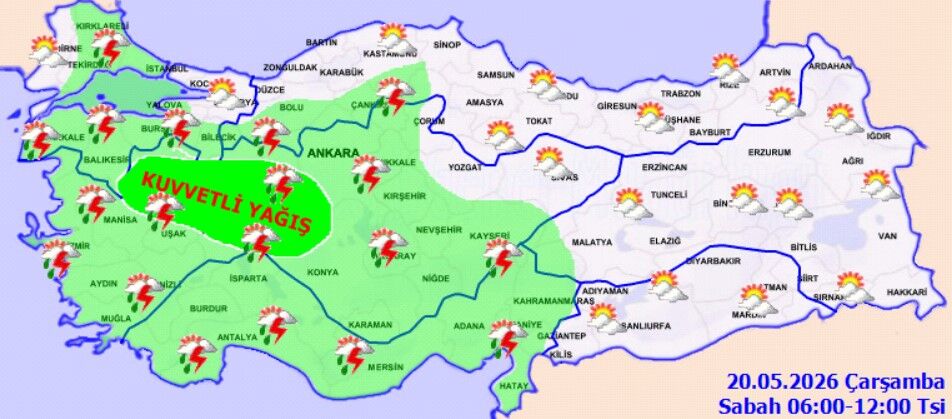 20 Mayıs Türkiye Hava Durumu (4)