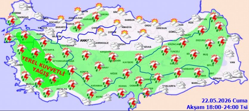 22 Mayıs Hava Durumu (2)