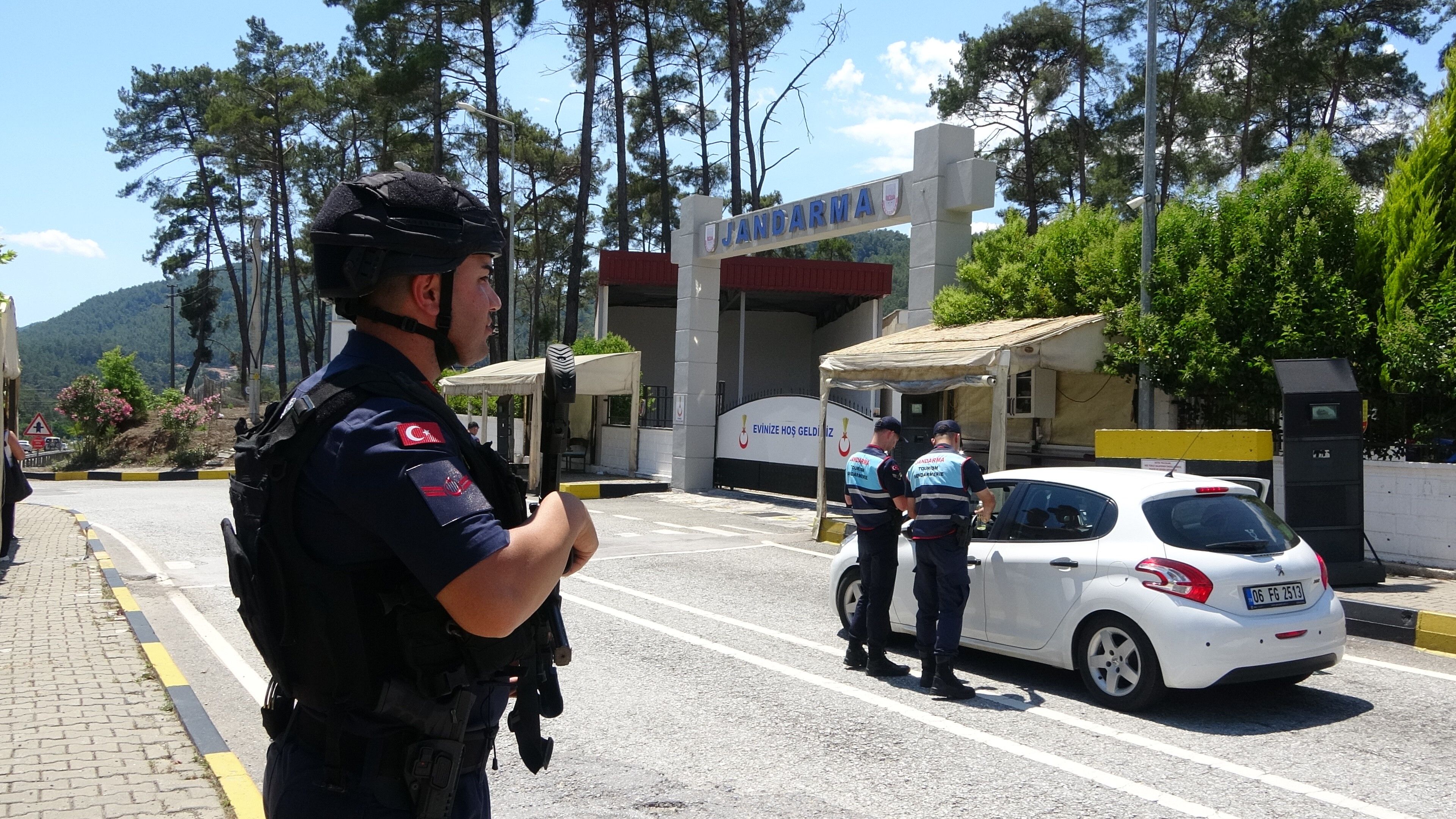 Marmaris ve Datça yollarında bayram yoğunluğu başladı