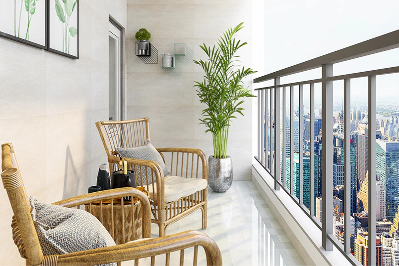 Dar Balkon Dekorasyonu 800X534
