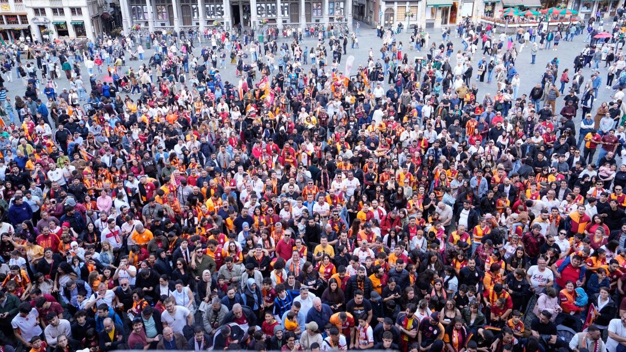 Galatasaray 26. Şampiyonluğunu Brüksel’de Kutladıaw725509 03