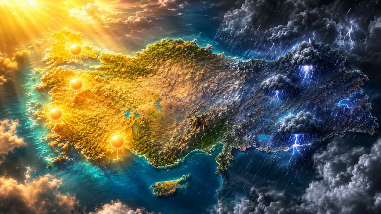 15 Haziran Hava Durumu Batıda Güneş, Doğuda Yağmur (6)-1