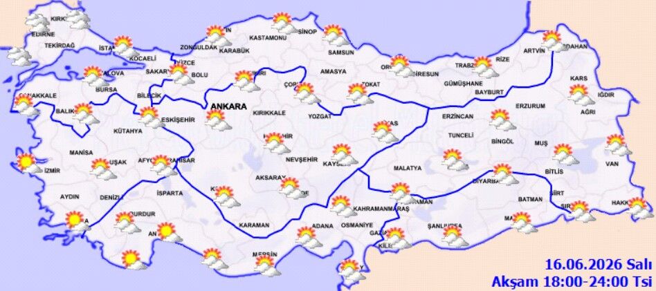 Meteoroloji Açıkladı Hava Her Yerde Aynı Olmayacak (1)