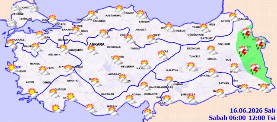 Meteoroloji Açıkladı Hava Her Yerde Aynı Olmayacak (3)