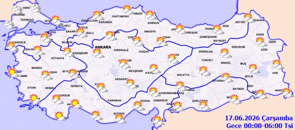 Meteoroloji Açıkladı Hava Her Yerde Aynı Olmayacak (6)