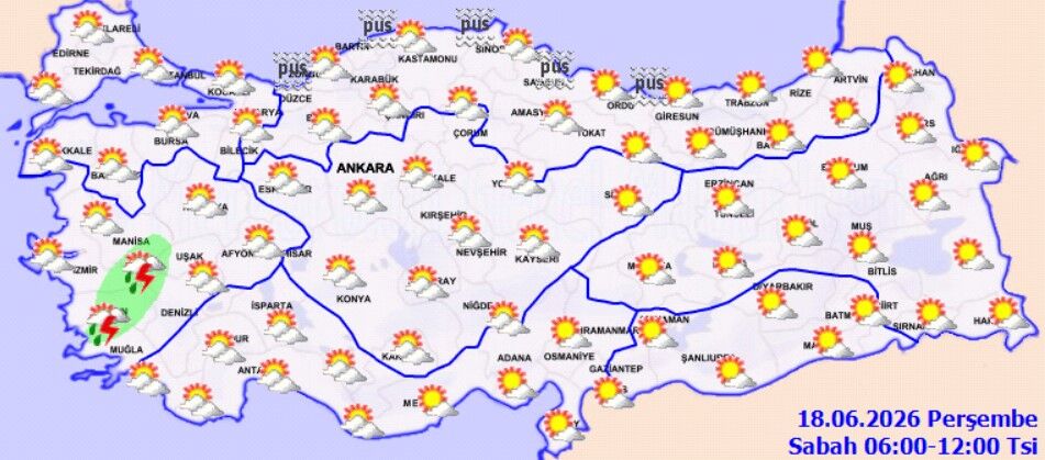 18 Haziran Hava Durumu Kuvvetli Sağanak Ve Rüzgar Alarmı (1)