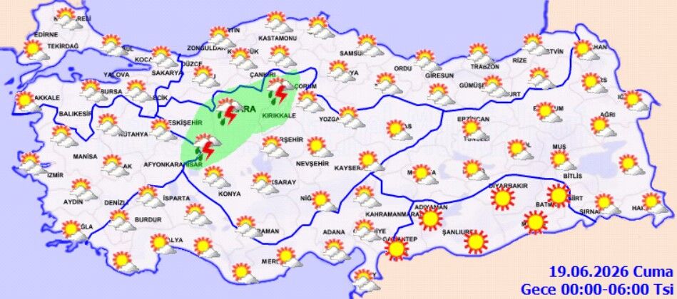 18 Haziran Hava Durumu Kuvvetli Sağanak Ve Rüzgar Alarmı (5)