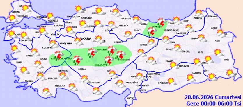 19 Haziran Hava Durumu Kuvvetli Sağanak Ve Rüzgar Uyarısı (4)