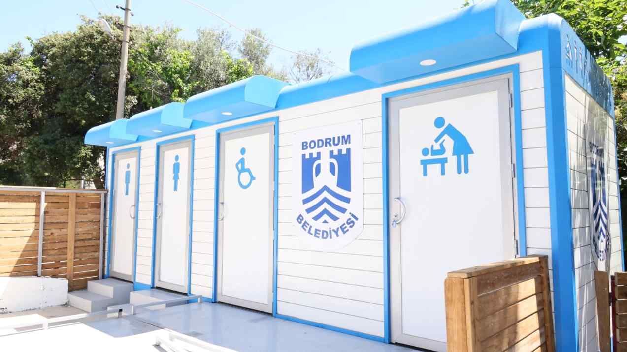 Bodrum’da Modern Tuvaletler Hizmete Açıldı (1)