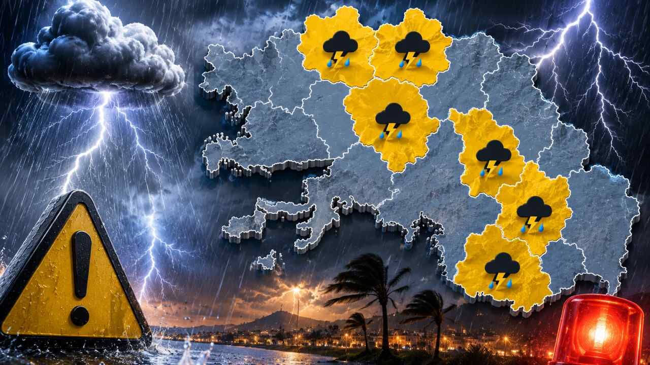 Muğla Için Kuvvetli Yağış Uyarısı (2)