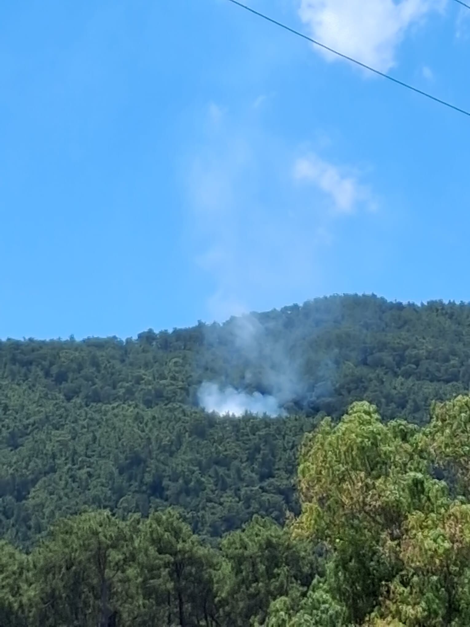 Muğla’da Yıldırım Kaynaklı Orman Yangınları Çıktı (2)