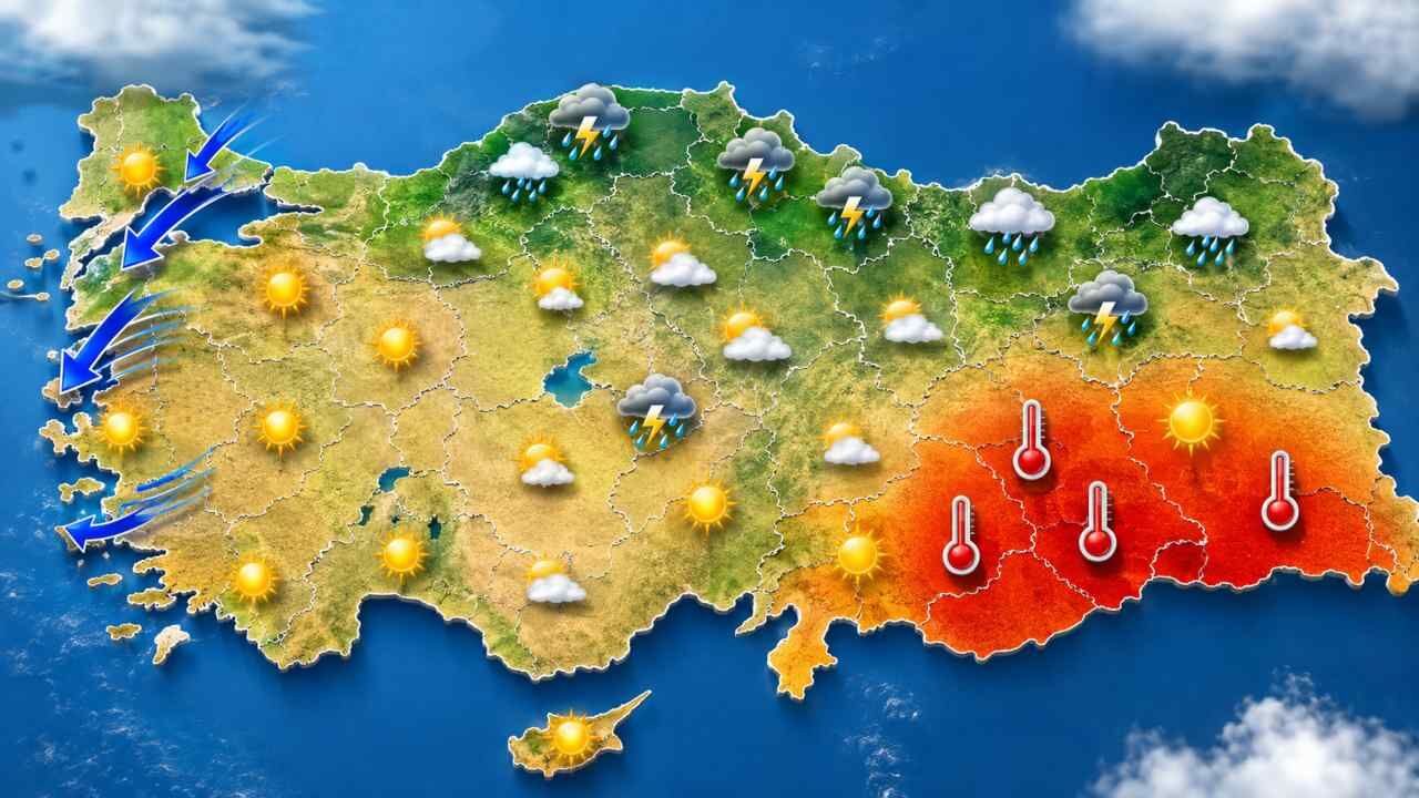 22 Haziran Hava Durumu Sağanak Ve Rüzgâr Uyarısı (3)