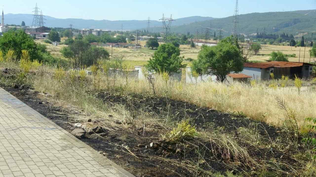 Menteşe’de Sigara İzmariti Kuru Otları Tutuşturdu (4)