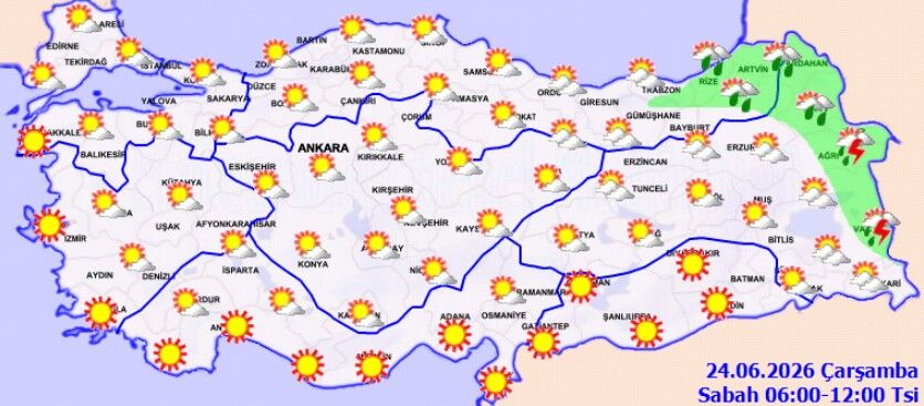 Bugün Hava Nasıl Olacak İşte Il Il Son Tahminler (1)