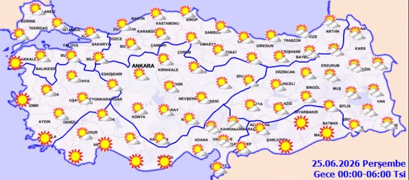 Bugün Hava Nasıl Olacak İşte Il Il Son Tahminler (3)
