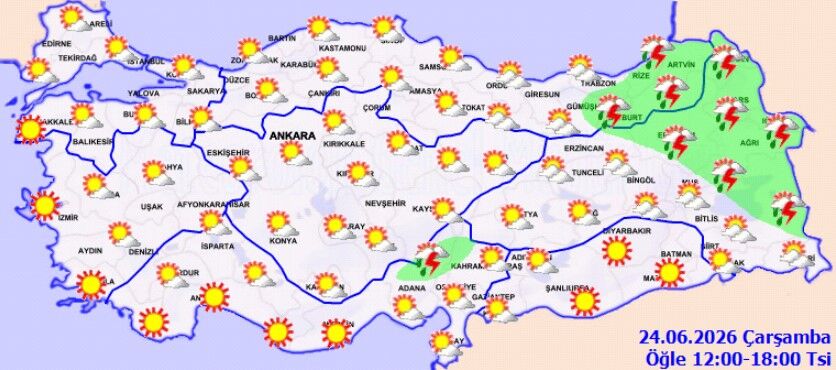 Bugün Hava Nasıl Olacak İşte Il Il Son Tahminler (5)