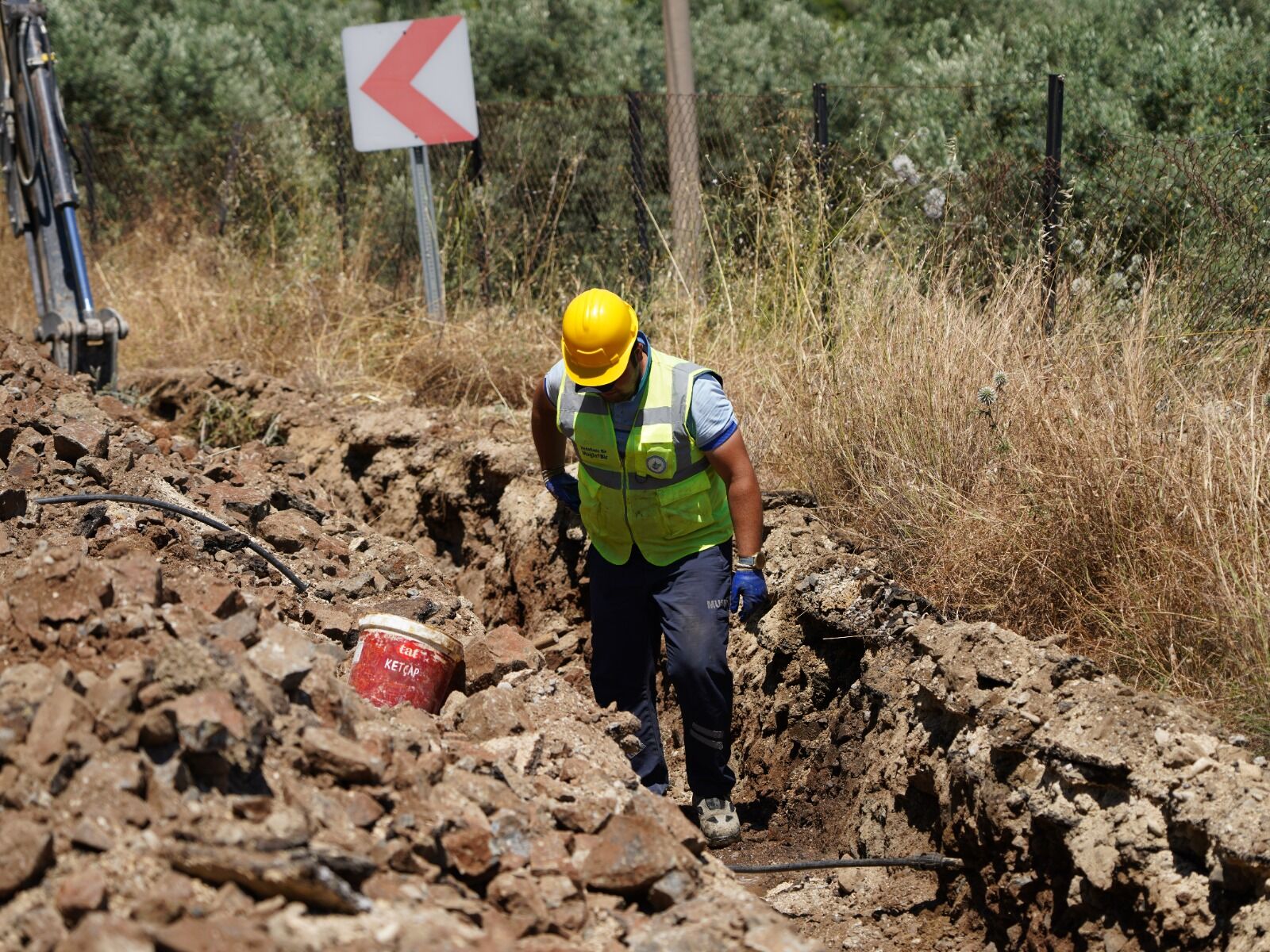 Köyceğiz’de İçme Suyu Hattı Yenileniyor (2)