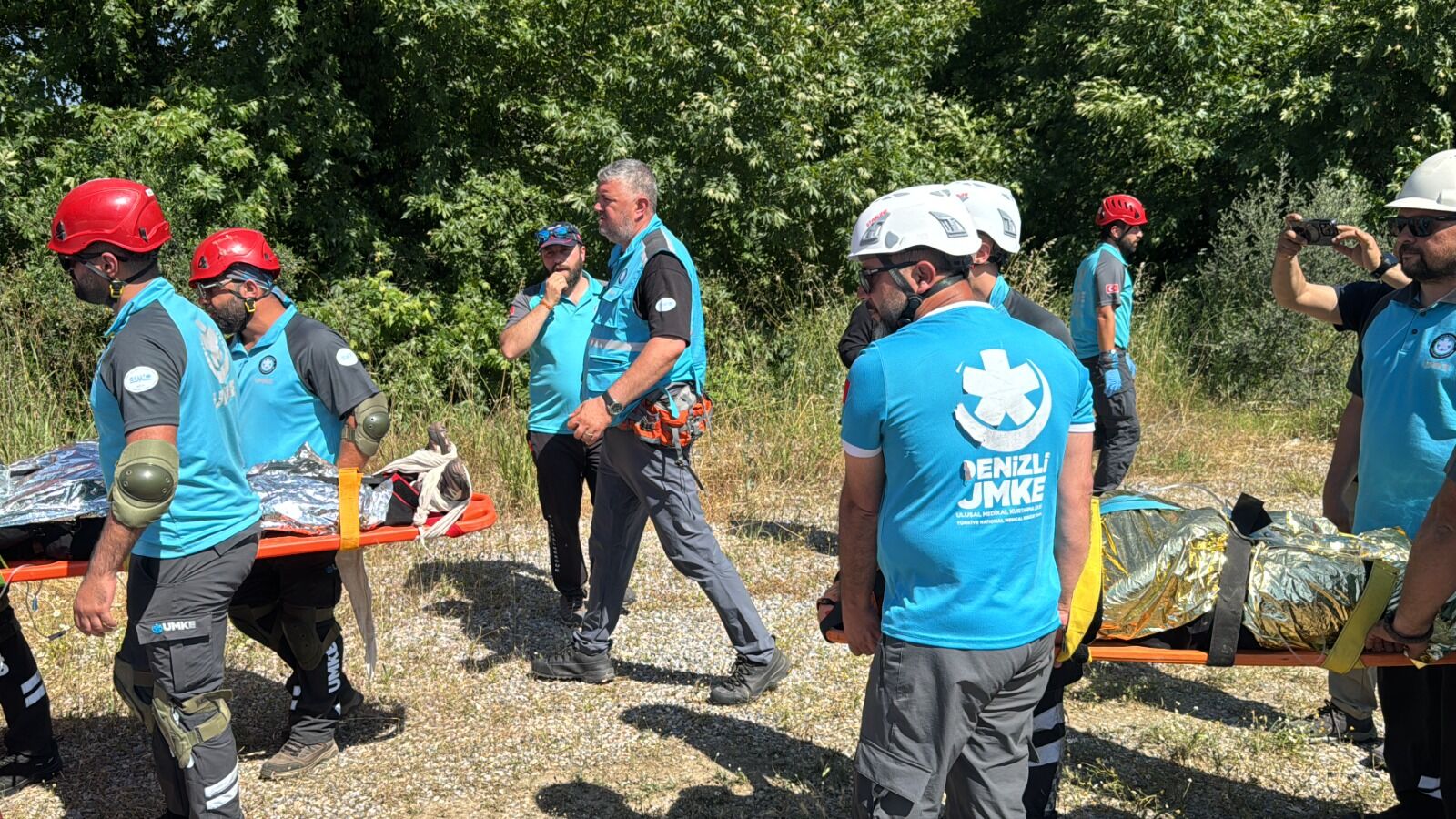 Muğla’da 115 Personelle Gerçek Gibi Tatbikat (6)
