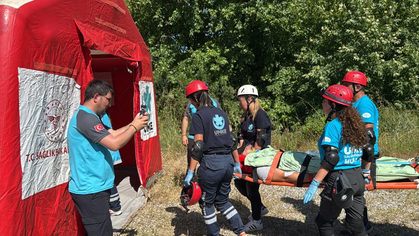 Muğla’da 115 Personelle Gerçek Gibi Tatbikat (7)
