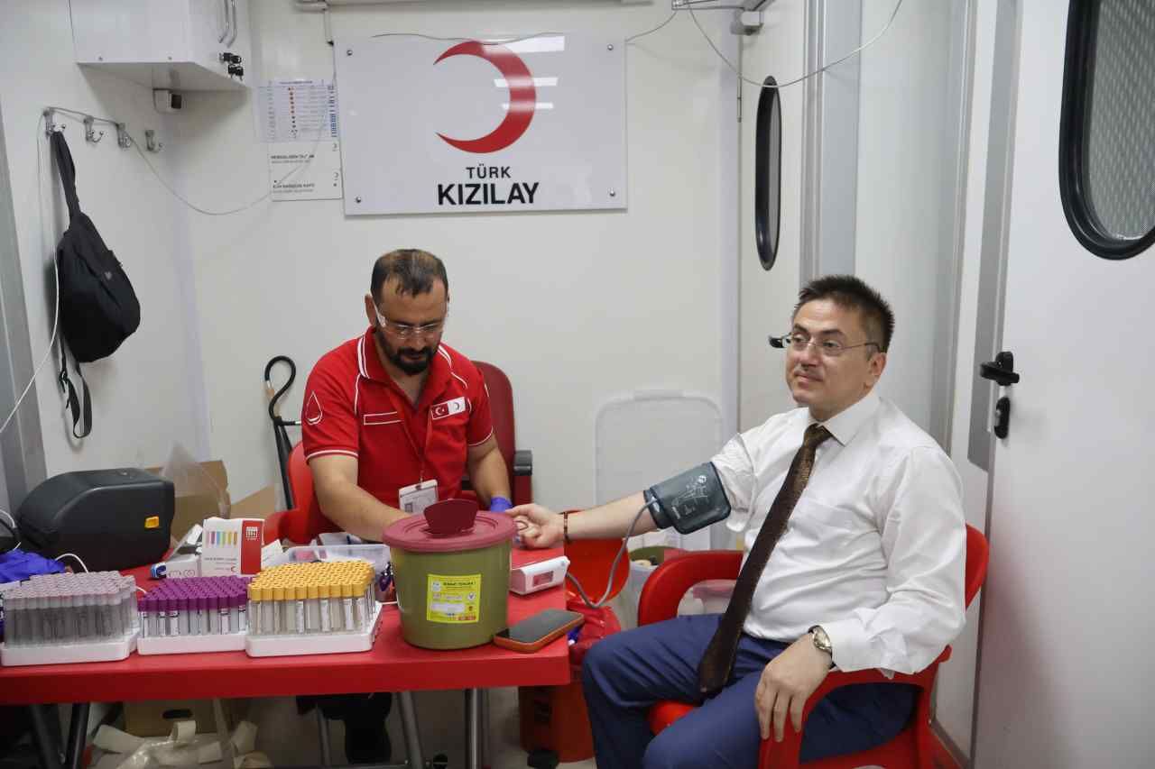 Muğla’da Adliye Protokolünden Kızılay’a Kan Bağışı Desteği (2)