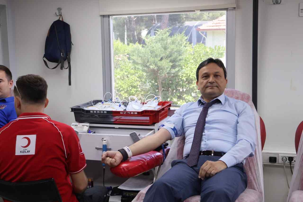 Muğla’da Adliye Protokolünden Kızılay’a Kan Bağışı Desteği (3)