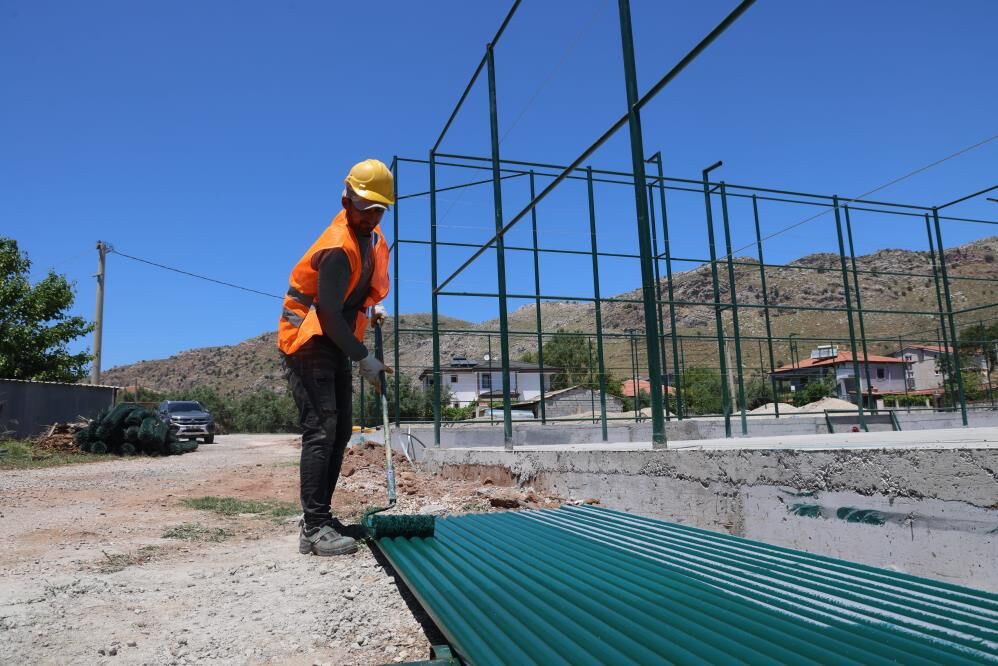 Marmaris’te Semt Spor Sahaları Beş Mahallede Sona Yaklaştı (4)
