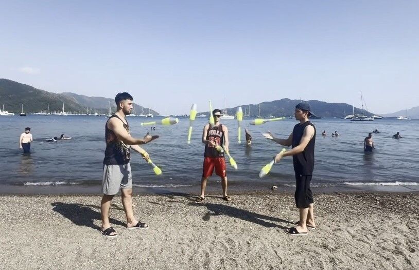 Marmaris Sahillerinde Yaz Hareketliliği Başladı (1)