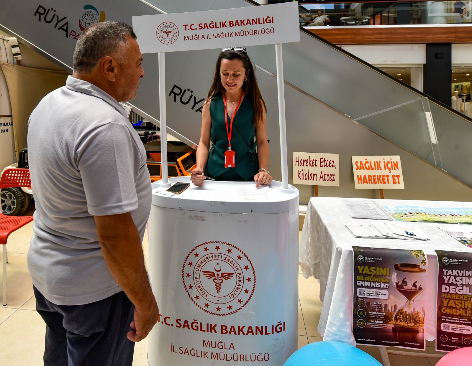 Menteşe’de “Hareket Yaşını Öğren, Sağlıklı Yaşa” Etkinliği (2)