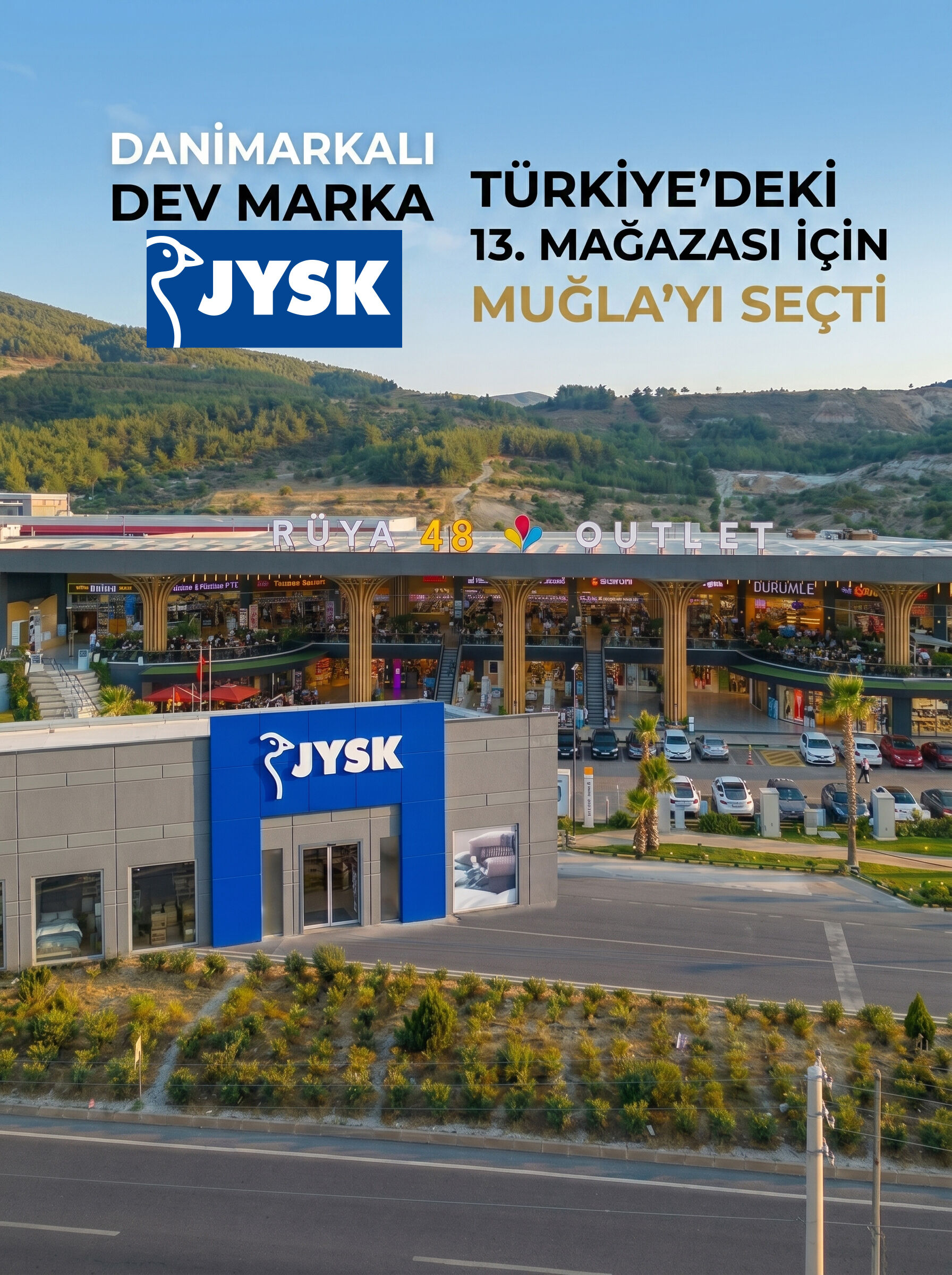 JYSK Türkiye’deki 13’üncü Mağazasını Muğla’da Açıyor