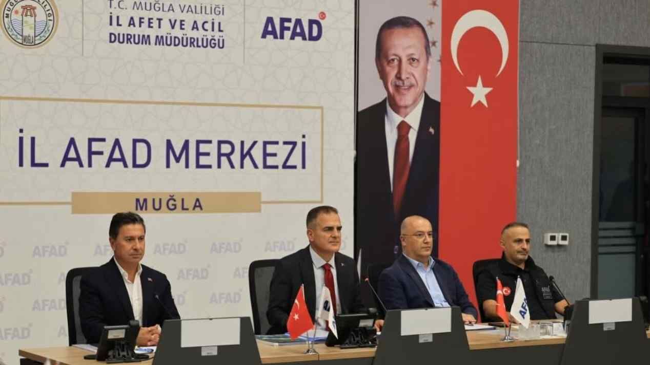 Muğla’da Afetlere Karşı Hazırlık Planı Görüşüldü (3)
