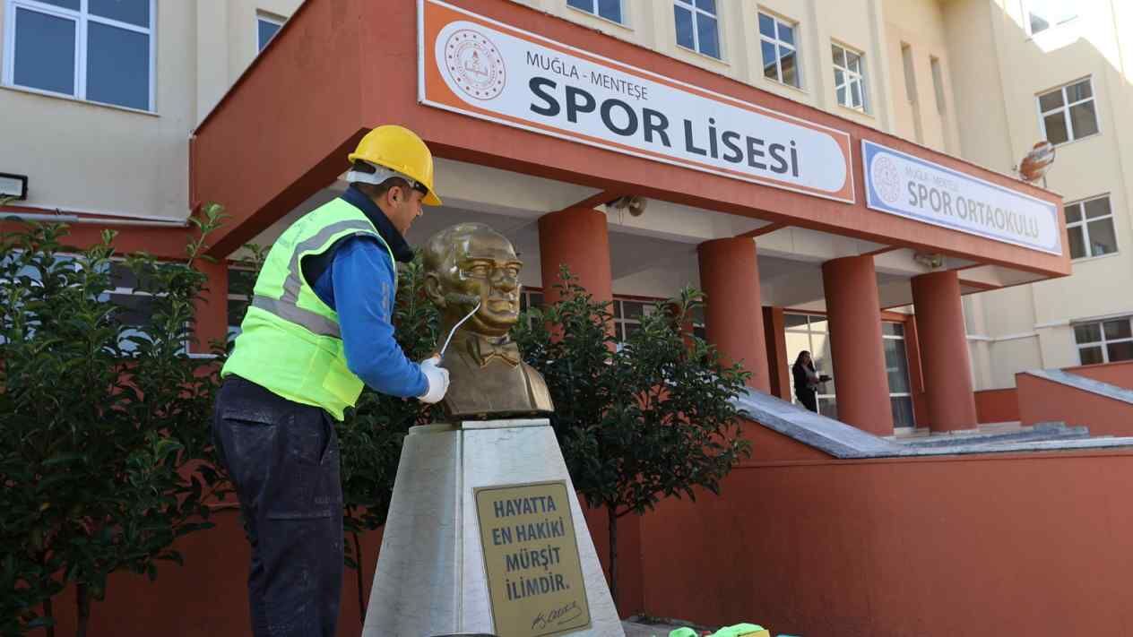 Muğla Büyükşehir 14 Okulu Yeni Döneme Hazırlıyor (2)