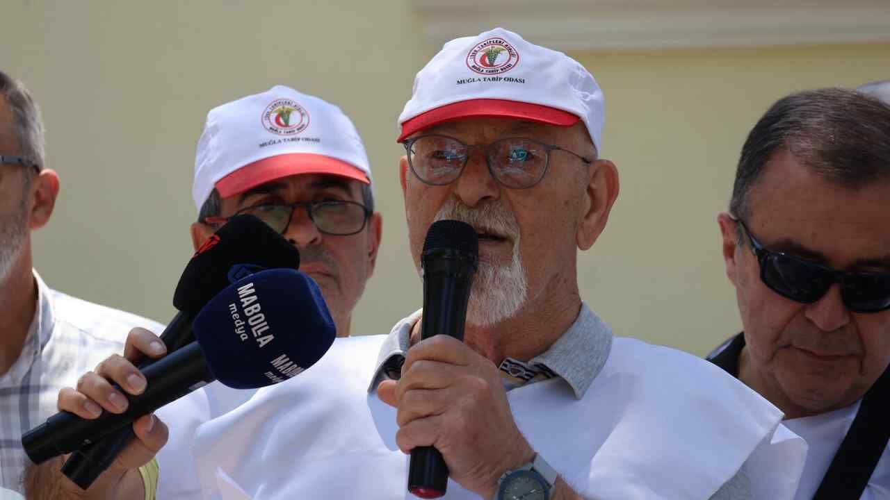 Muğla’da Sağlık Çalışanlarından Sözleşme Fesihlerine Tepki (7)
