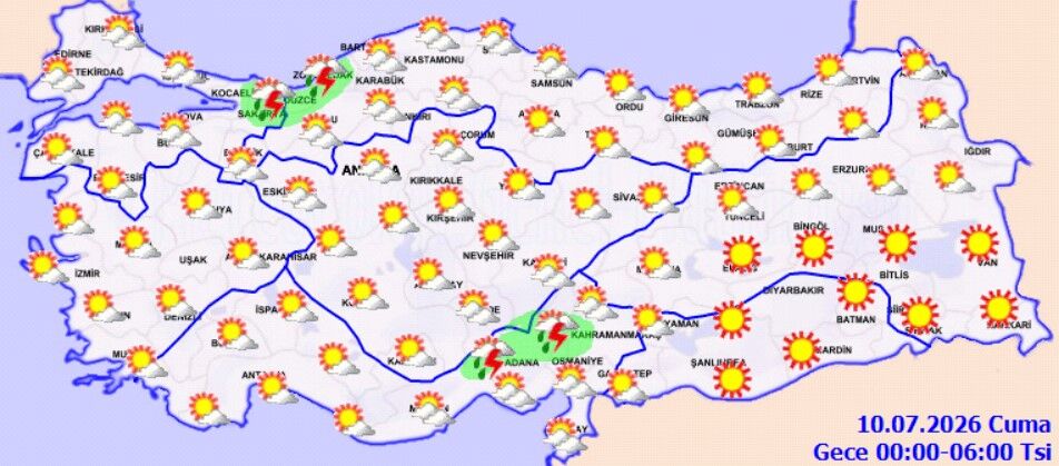 Türkiye’de Hava İki Yüzünü Gösterecek (3)