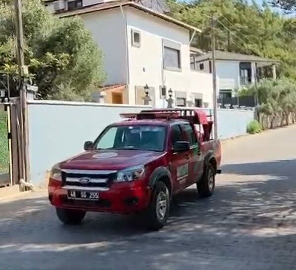 Marmaris’te orman yangını alarmı: Ekipler sahada
