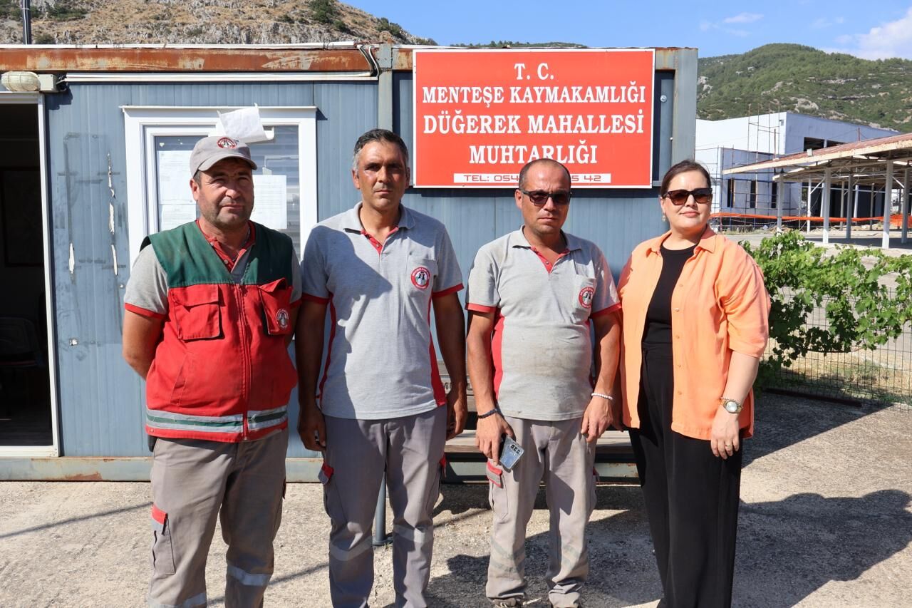 Muğla’da Temizlik Işçileri, Para Ve Ziynet Dolu Çantayı Sahibine Teslim Etti (4)