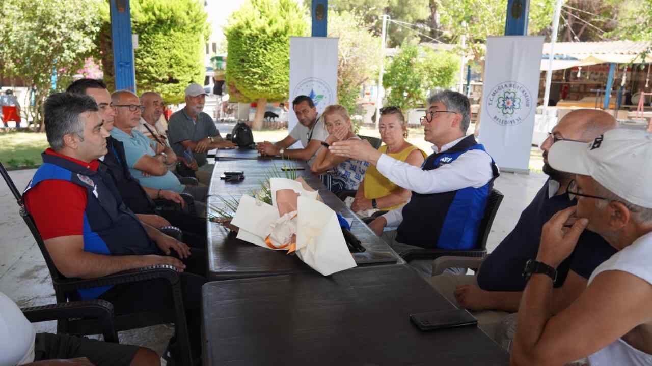 Muski̇ Güllük’te İçme Suyu Projelerini Açıkladı (4)