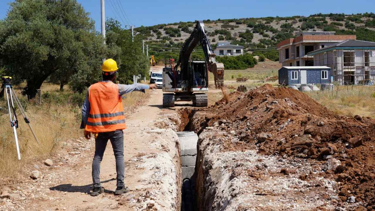 Muski̇ Yatağan’da Kanalizasyon Altyapısını Güçlendiriyor (4)