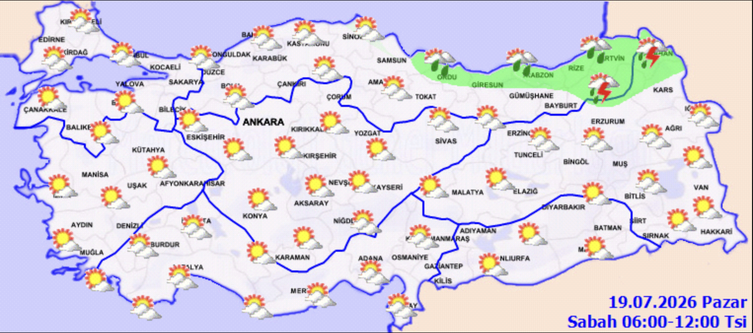 19 Temmuz Hava Durumu1