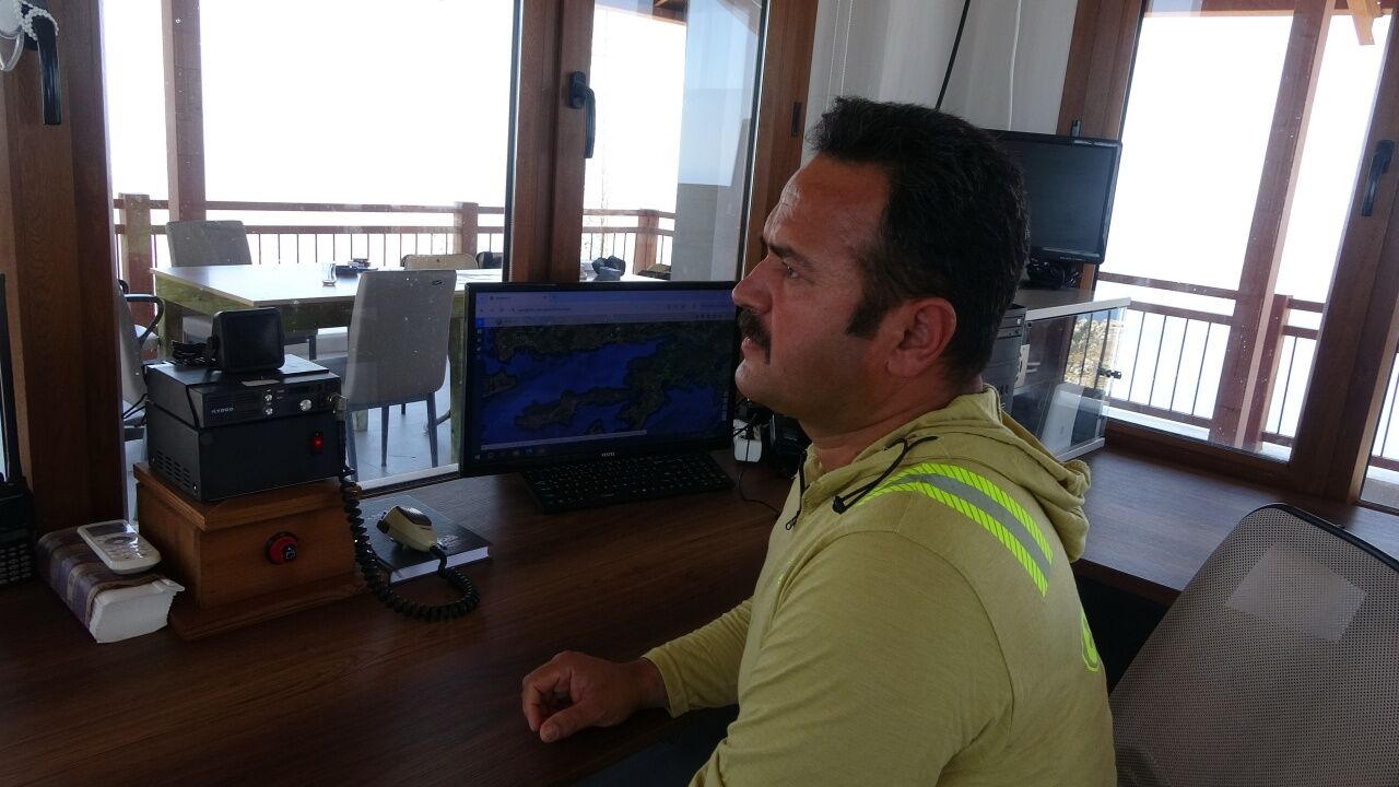 Muğla'da 51 Kule Ormanları 24 Saat Gözetliyor2