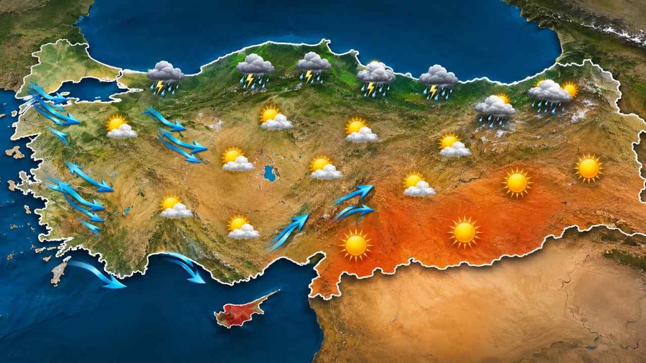 28 Temmuz Hava Tahmini Rüzgar 60 Kilometreyi Bulacak (5)