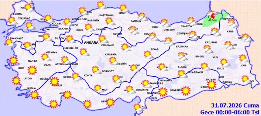 Meteoroloji Uyardı Kuvvetli Rüzgar 80 Km’yi Bulacak (3)